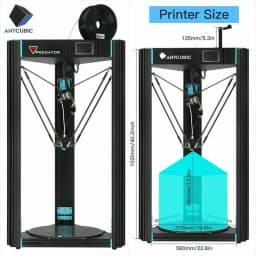 Anycubic Predator Assembled Delta FDM 3D Printer (3)