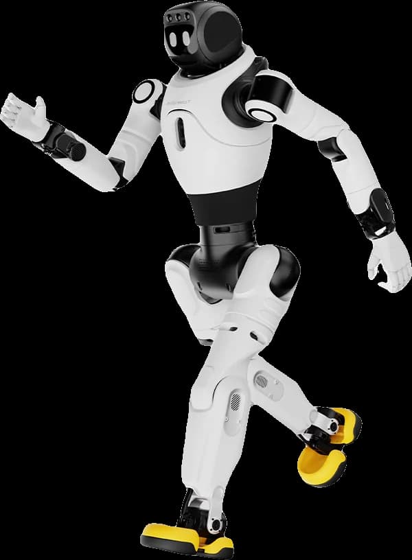 The AgiBot X2 Ultra humanoid robot walking