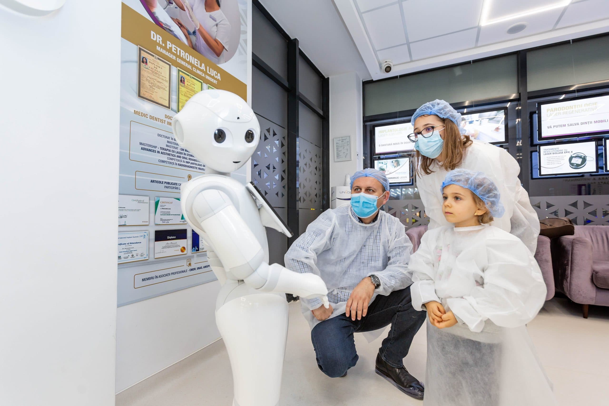 Success Story: Unident has integrated Humanoid Robots in every Premium Dental Clinic it owns