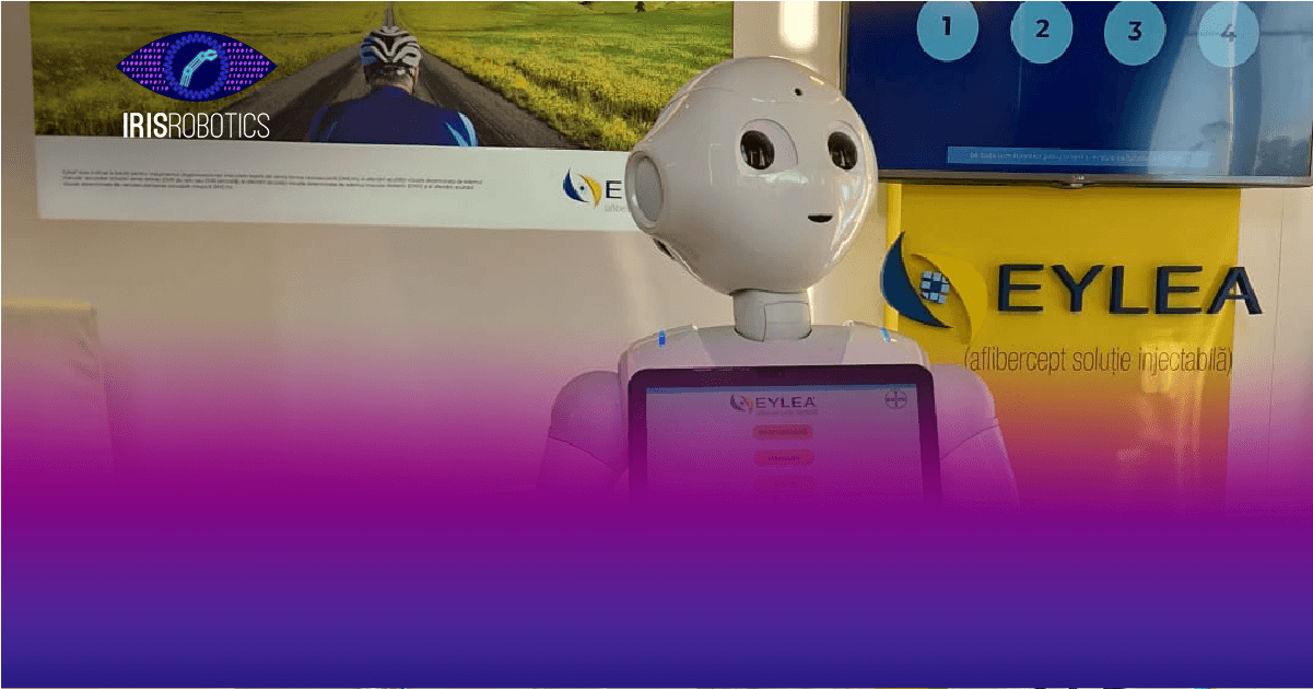 Případová studie: robot Pepper uvolnil atmosféru na stánku BAYER