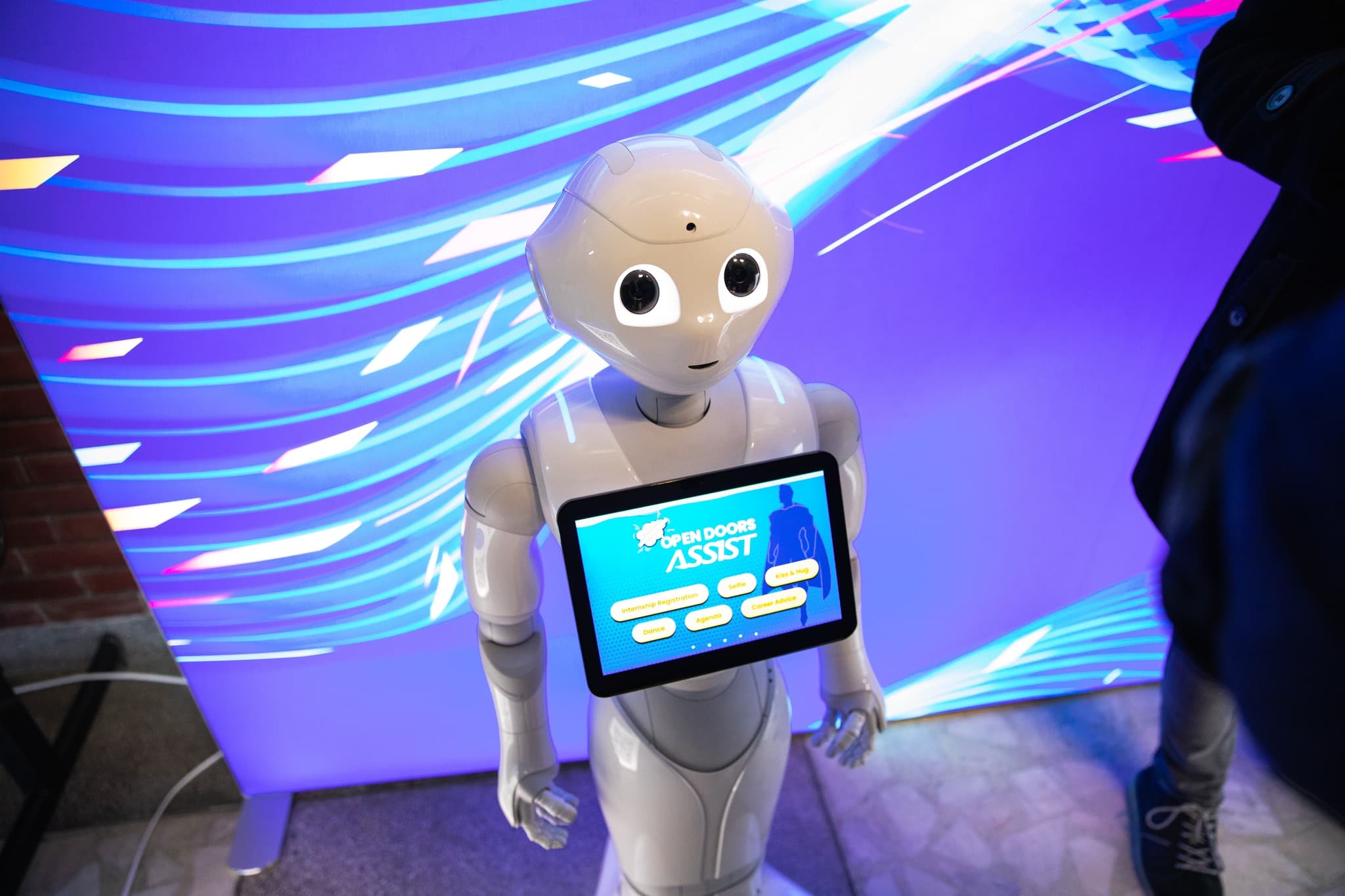 Pepper Robot at ASSIST Software – assistant in the recruitment process