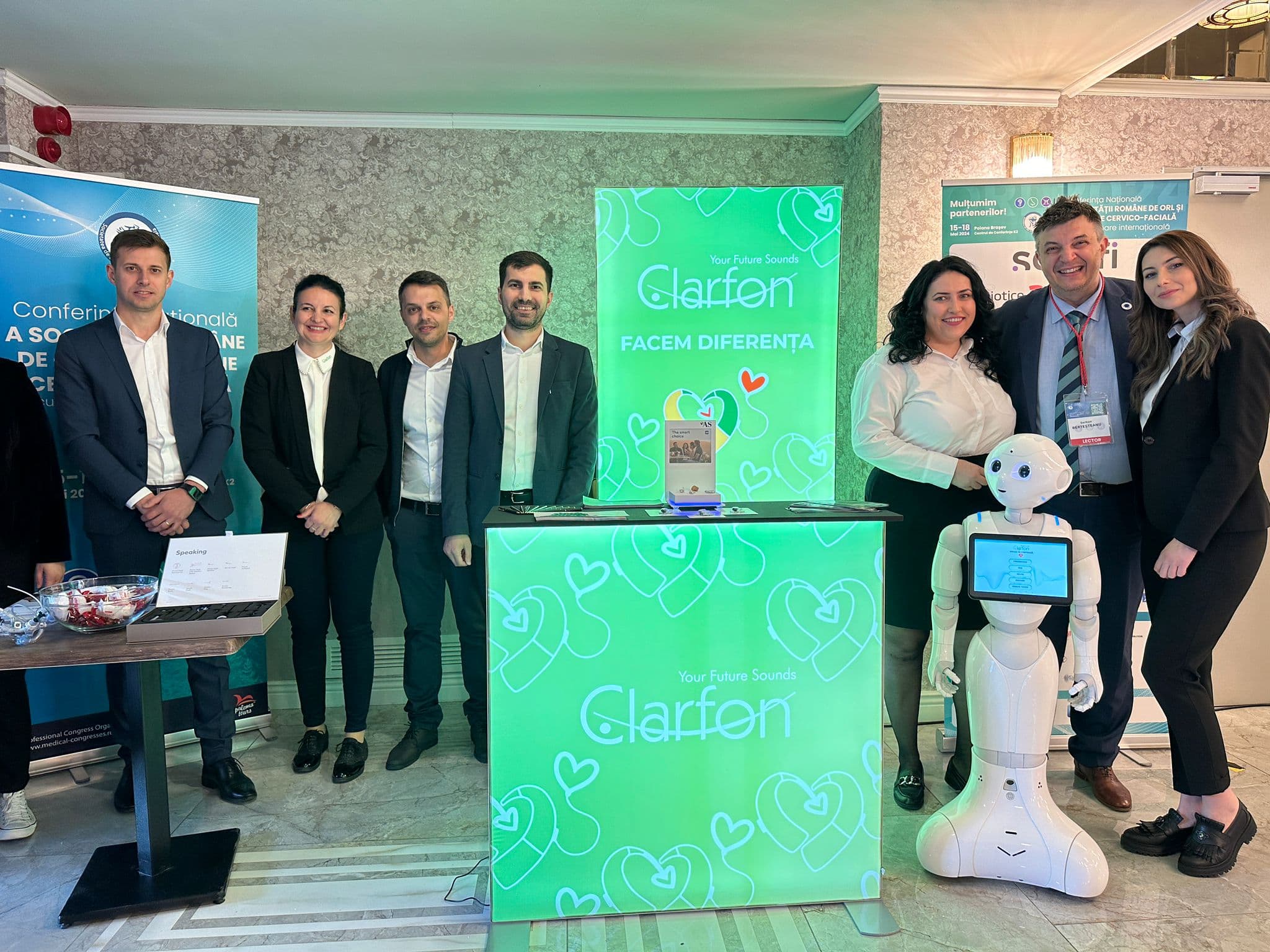 The impact of the Pepper Robot on Clarfon's visibility at Medical Fairs