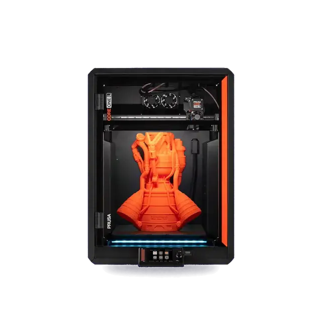 The Prusa CORE One L+ 3D printer